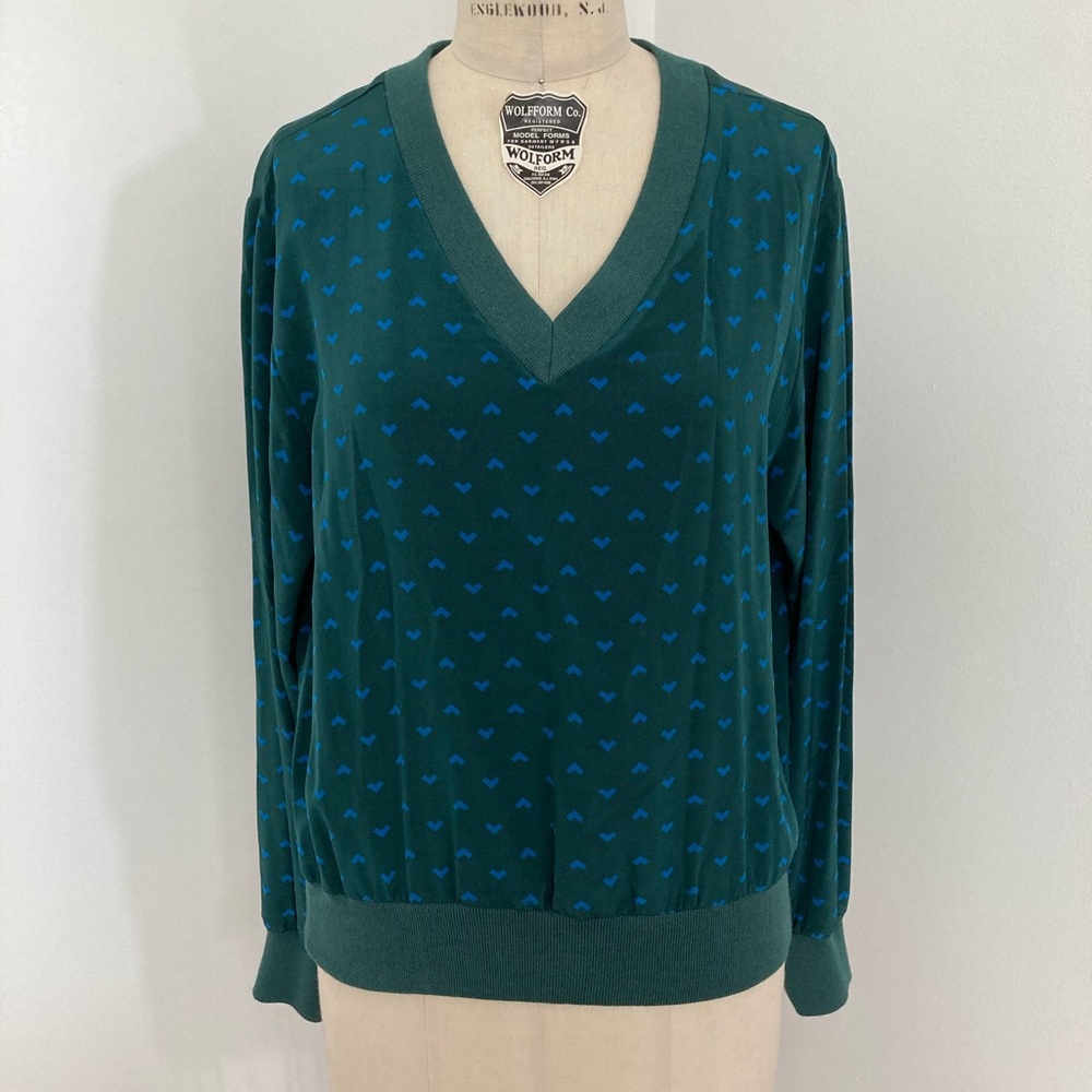 Boy by Band of Outsiders Silk V-neck size 1